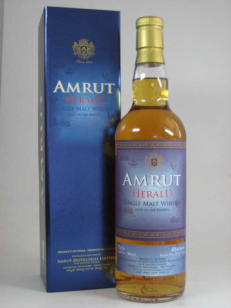 Amrut Herald Bangalore-Helgoland - Indien - 58,4%vol. 0,7l