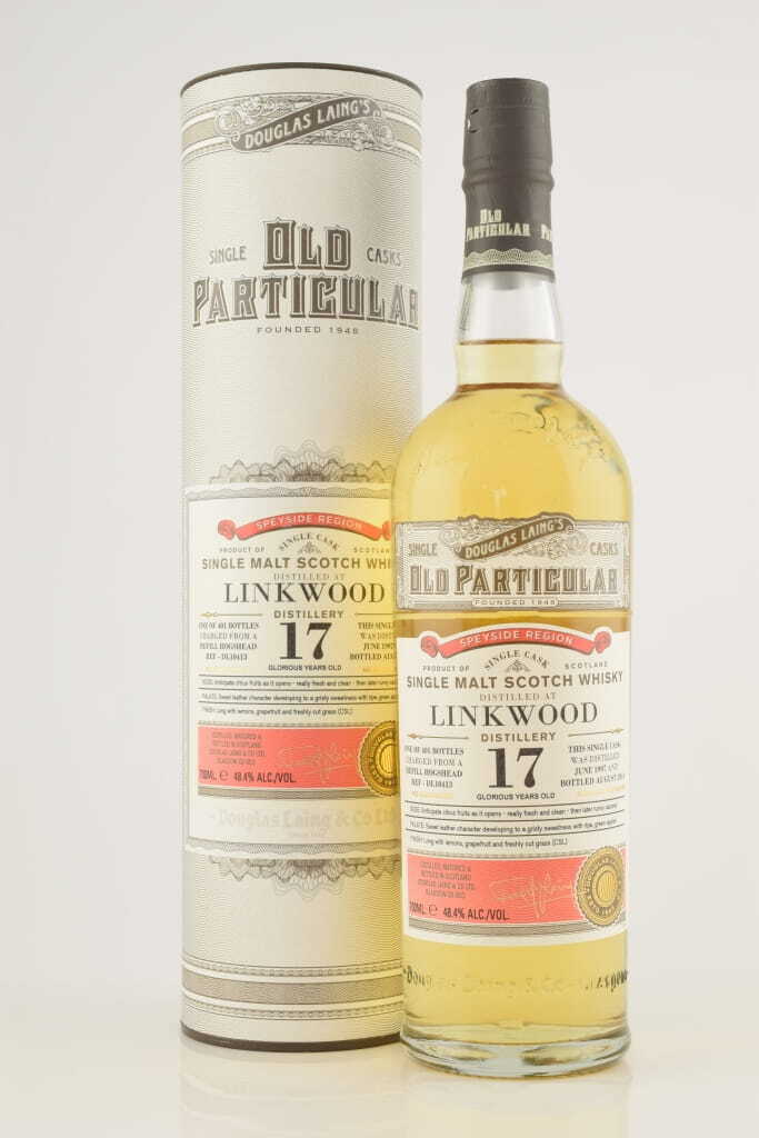Linkwood 17 Jahre Refill Hogshead 1997/2014 Douglas Laing "Old Particular" 48,4%vol. 0,7l