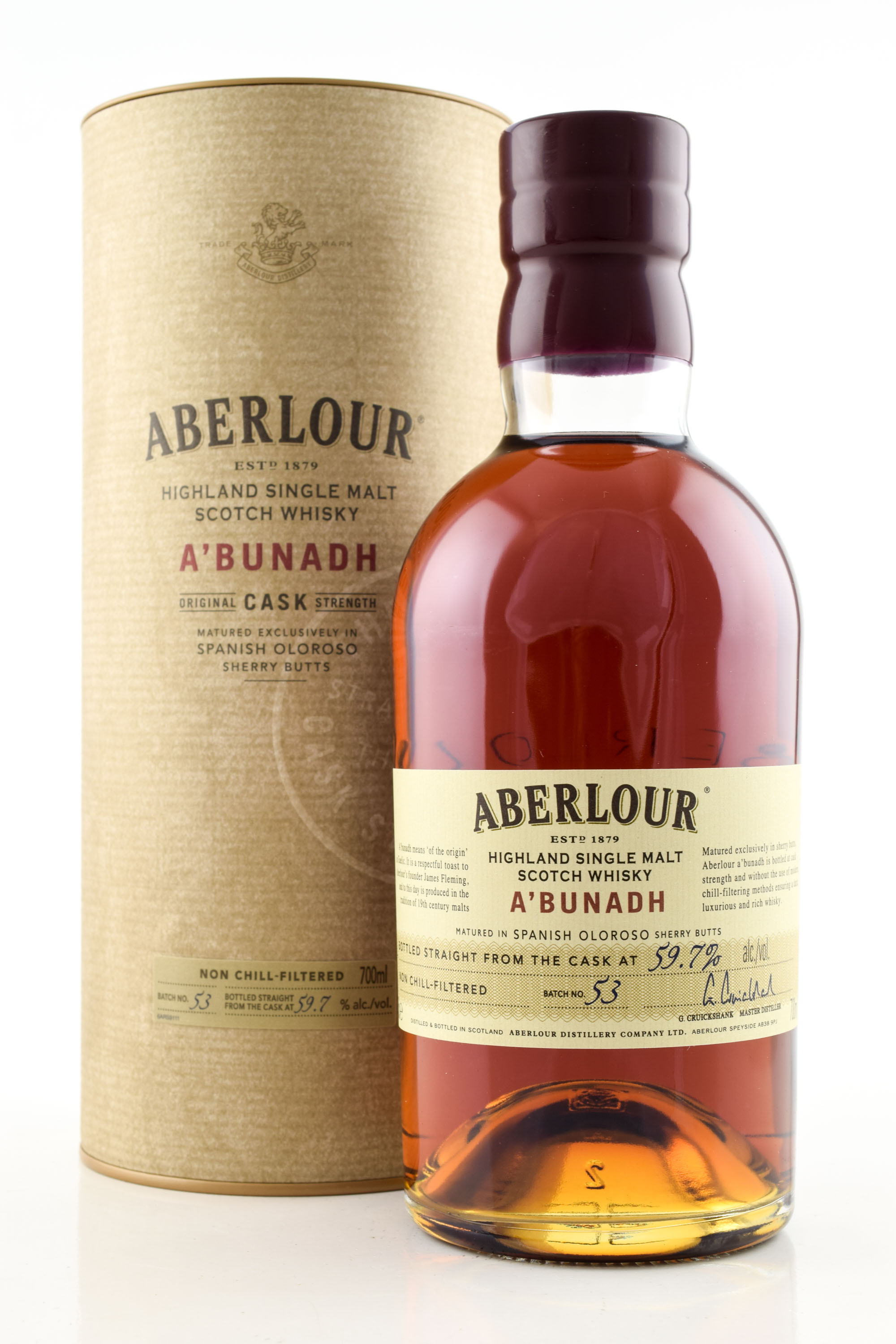 Aberlour a'bunadh Batch No. 53 59.7% vol. 0,7l