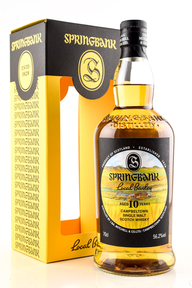 Springbank 10 year old Local Barley 56,2%vol. 0,7l Springbank 10 year old Local Barley 56,2%vol. 0,7l