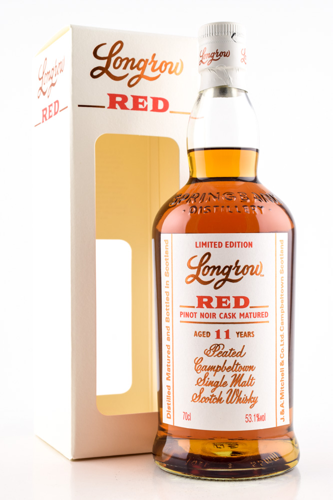 Longrow Red 11 Year Old Refill Pinot Noir Matured 53.1% vol. 0,7l Longrow Red 11 Year Old Refill Pinot Noir Matured 53.1% vol. 0,7l