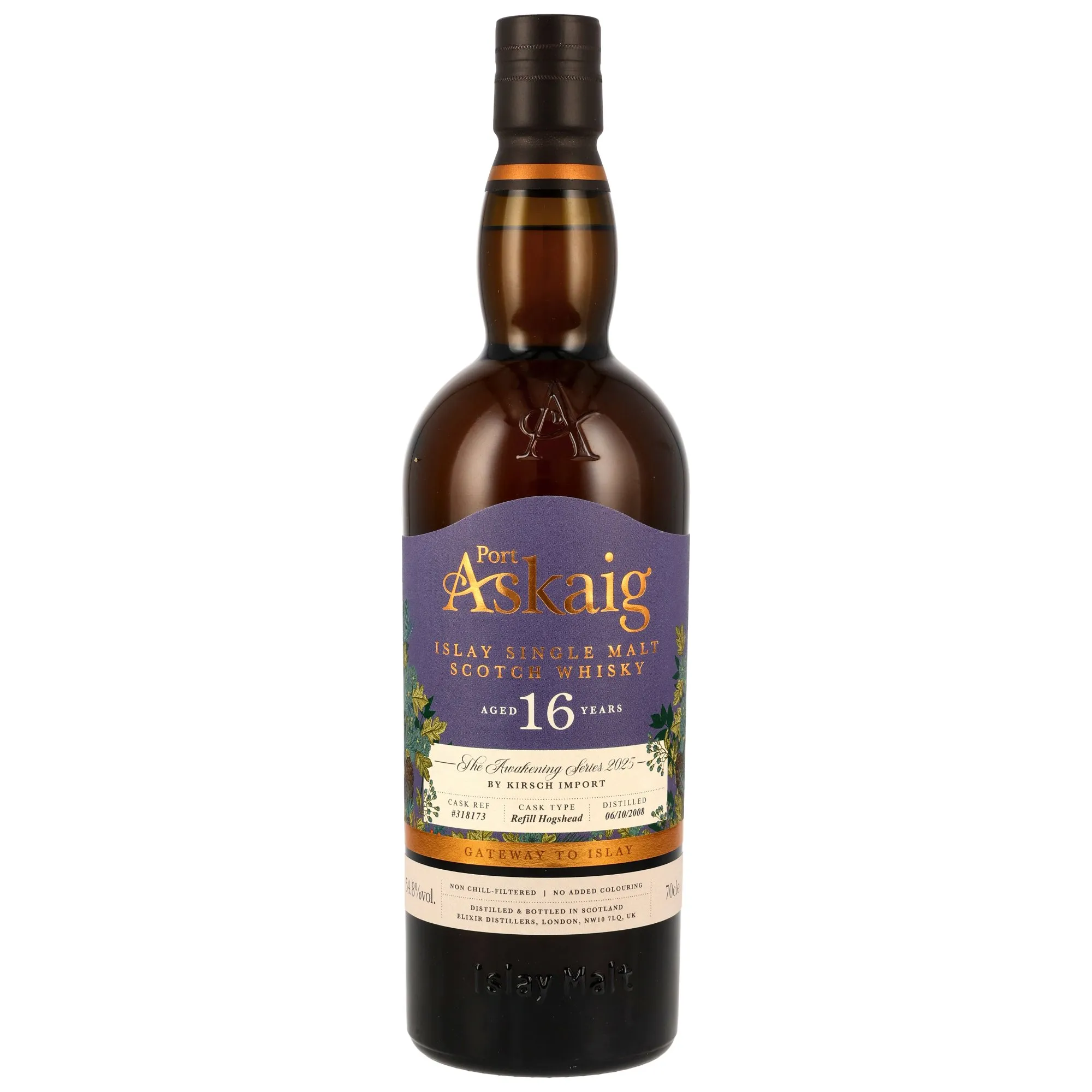 Port Askaig 2008/2025 - 16 Jahre - Refill Hogshead #318173 - The Awakening Series