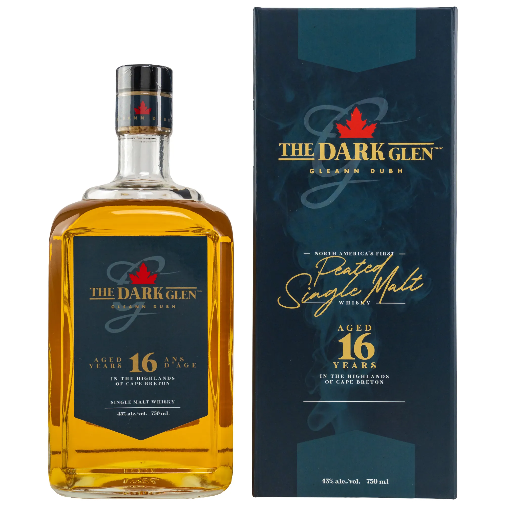 Gleann Dubh The Dark Glen 16 Year Old, 43%