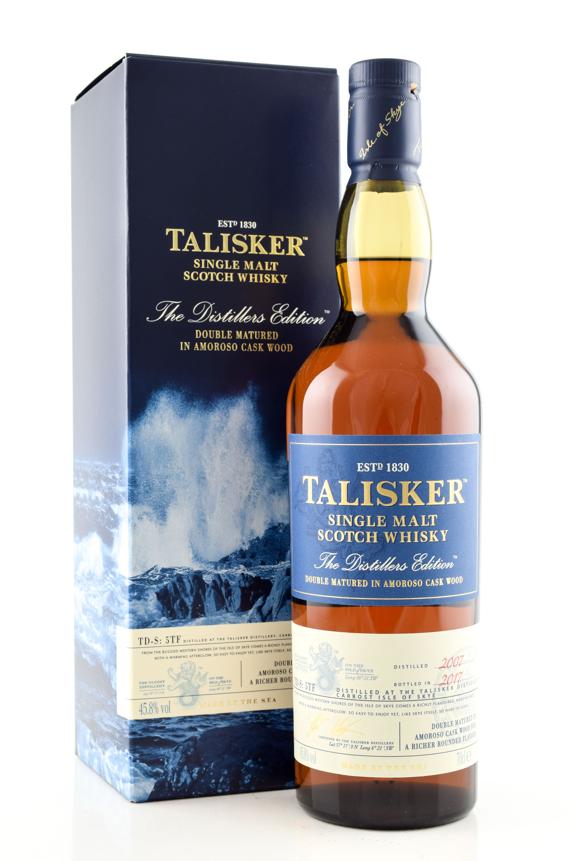 Talisker Distillers Edition 2007/2017 45.8% vol. 0,7l Talisker Distillers Edition 2007/2017 45.8% vol. 0,7l