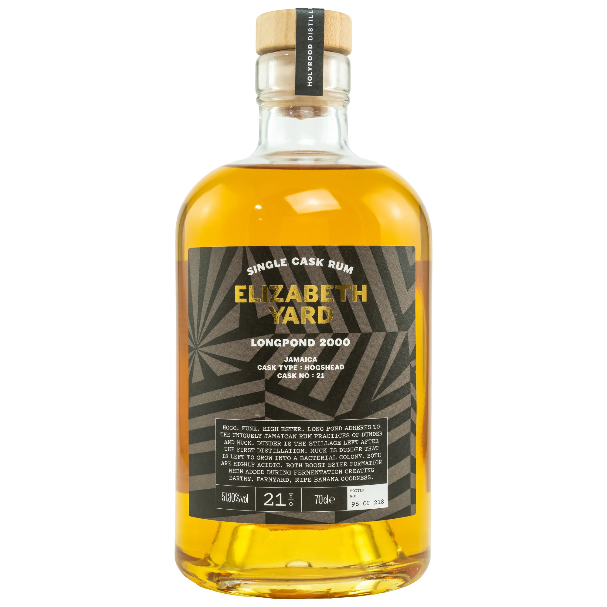 Elizabeth Yard Rum Long Pond Distillery 21 Jahre