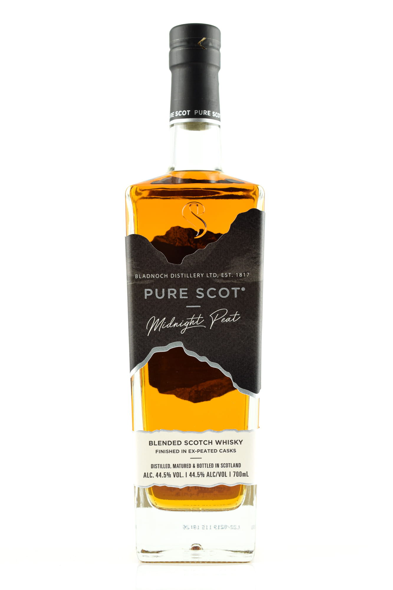 Pure Scot Midnight Peat 44,5%vol. 0,7l Pure Scot Midnight Peat 44,5%vol. 0,7l