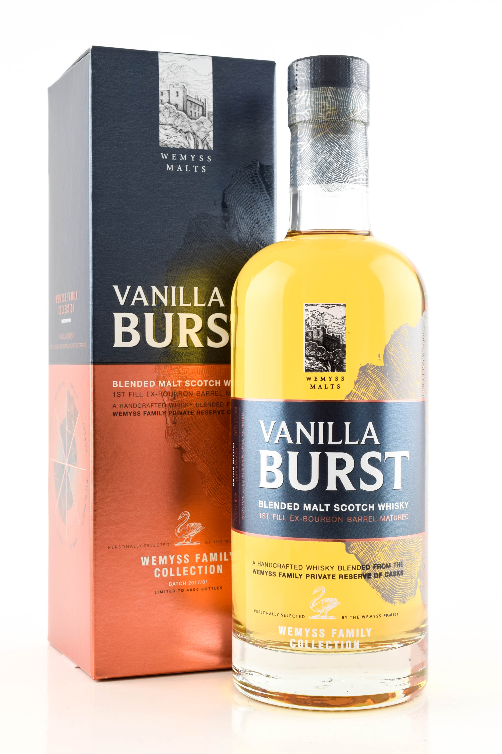 Vanilla burst Wemyss Malts 46% vol. 0,7l Vanilla burst Wemyss Malts 46% vol. 0,7l