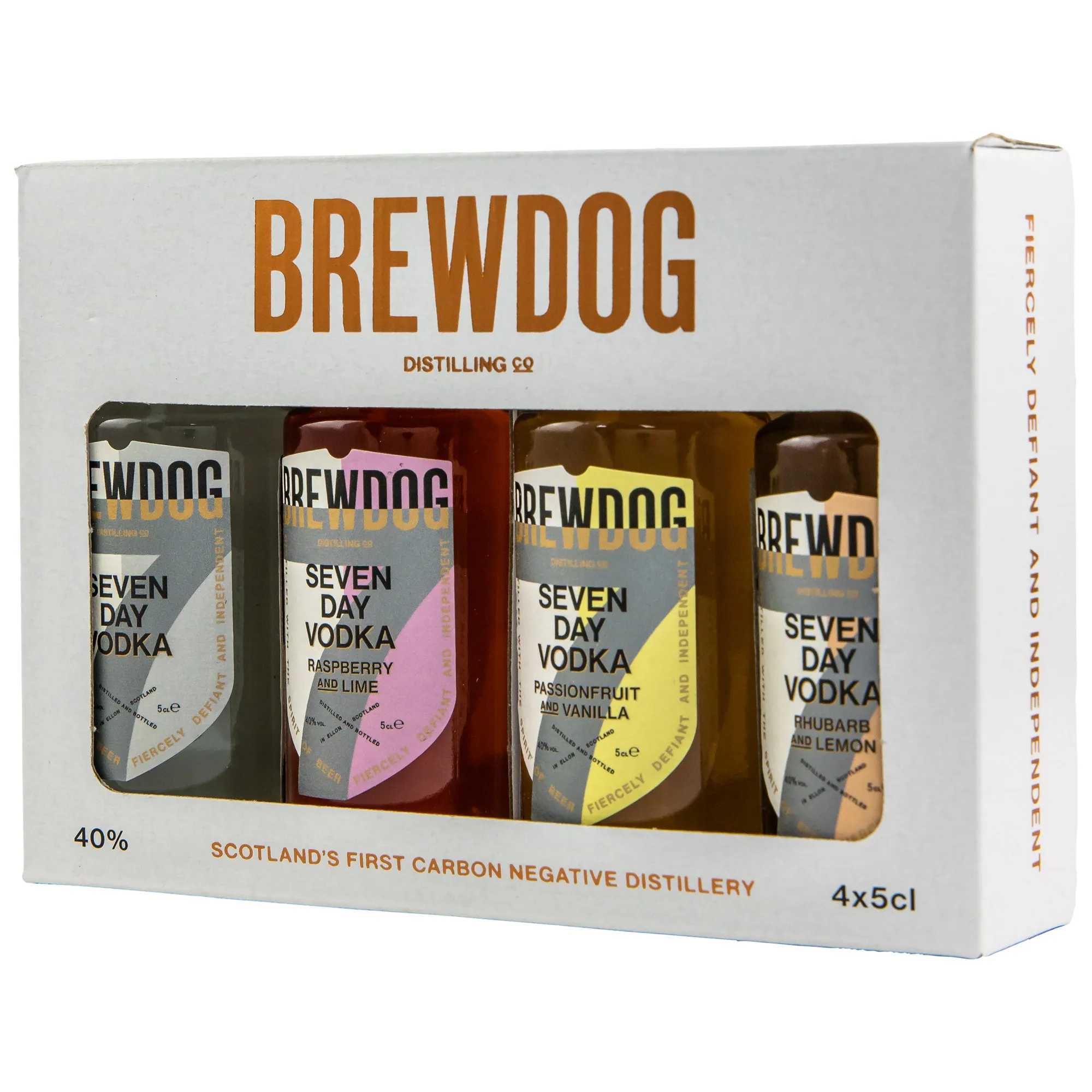 BrewDog Seven Day Vodka - Mini Collection 4x 5cl