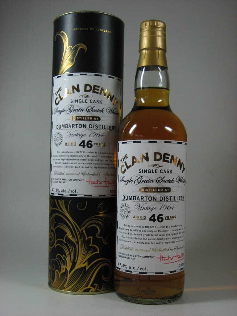Dumbarton 46 Jahre 1964 Clan Denny 47,3%vol. 0,7l