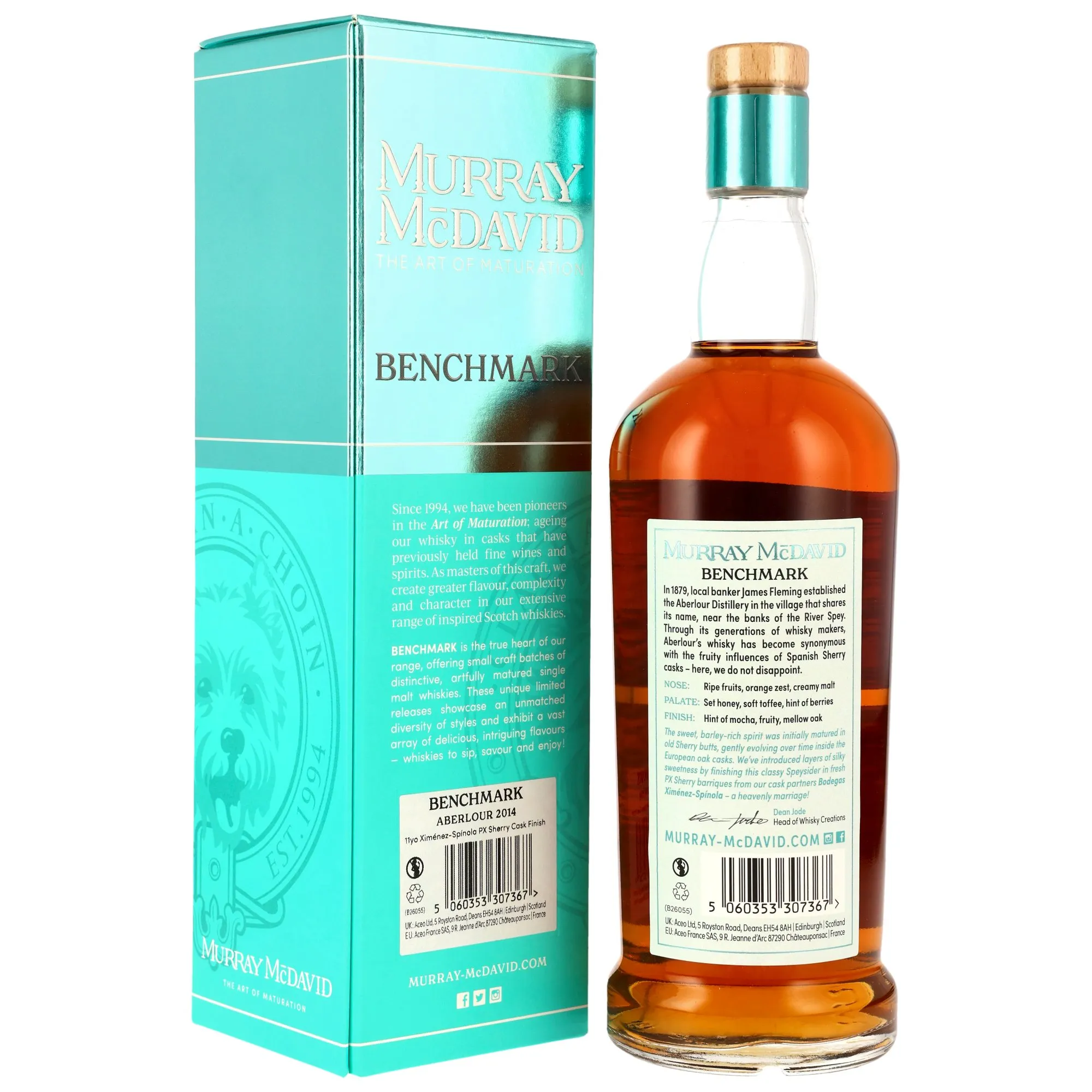 Aberlour 2014/2026 - 11 Jahre - PX Sherry Cask Finish - Murray McDavid
