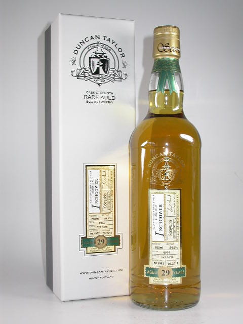 Inchgower 29 Jahre 1982/2011 Rare Auld Duncan Taylor 54,6%vol. 0,7l