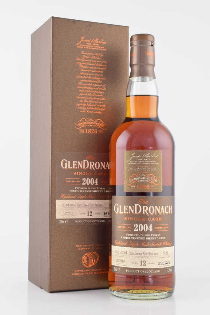 Glendronach 12 Year Old 2004/2016 Single Cask # 5521 57.3% vol. 0,7l Glendronach 12 Year Old 2004/2016 Single Cask # 5521 57.3% vol. 0,7l