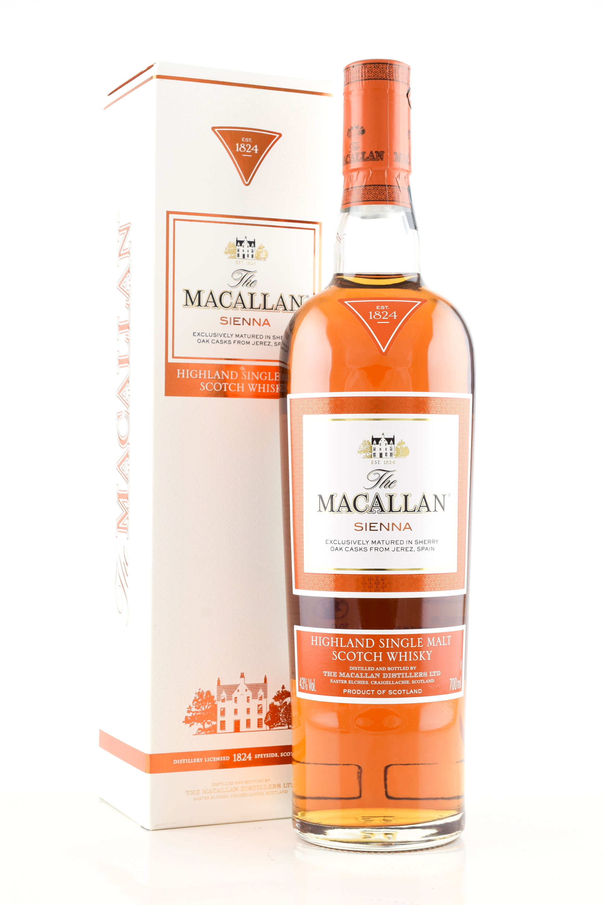 Macallan Sherry Casks Sienna Matured 43% vol. 0,7l Macallan Sherry Casks Sienna Matured 43% vol. 0,7l