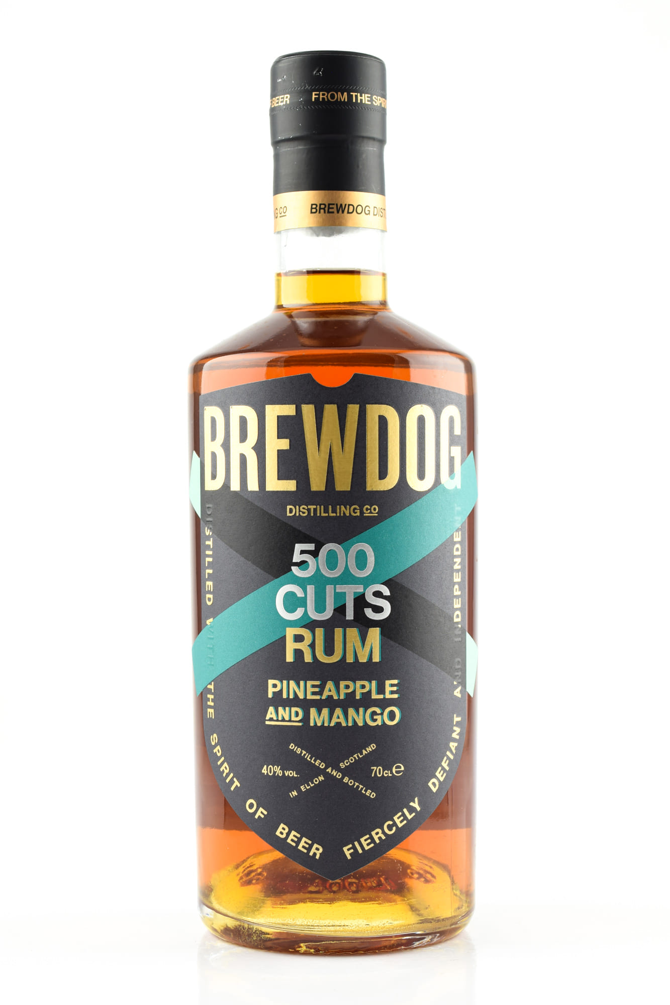 BrewDog 500 Cuts Rum Pineapple and Mango 40%vol. 0,7l BrewDog 500 Cuts Rum Pineapple and Mango 40%vol. 0,7l