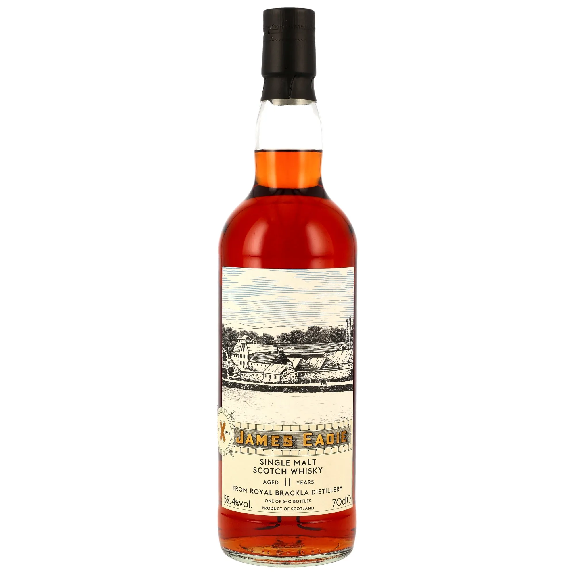 Royal Brackla The Distilleries of Great Britain & Ireland 11 Year Old, Sherry Cask, Cask #303570, 2014, James Eadie, 52.4%