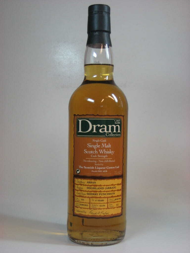 Arran 17 Jahre 1996/2013 - C&S Dram Collection 53,4%vol. 0,7l