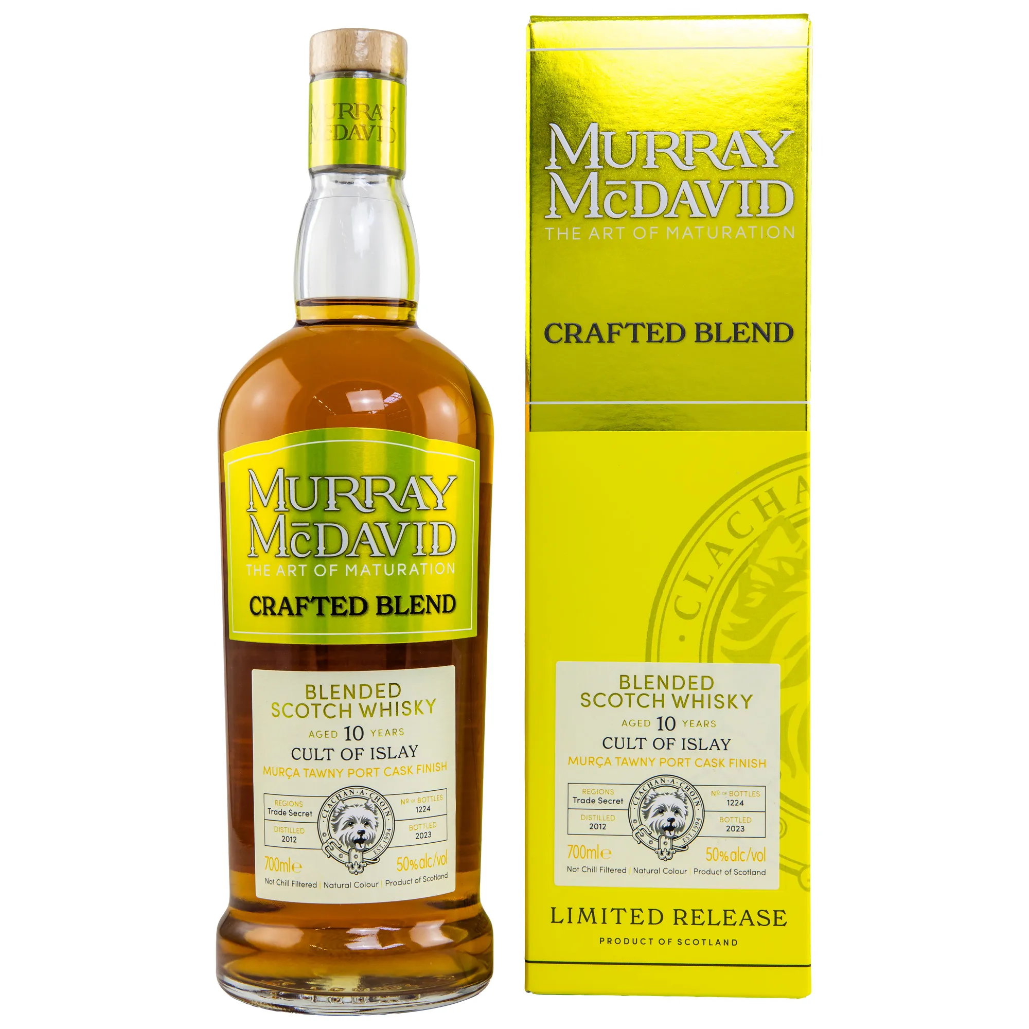 Cult of Islay 2012/2023 - 10 Year Old - Murca Tawny Port Cask Finish - Murray McDavid