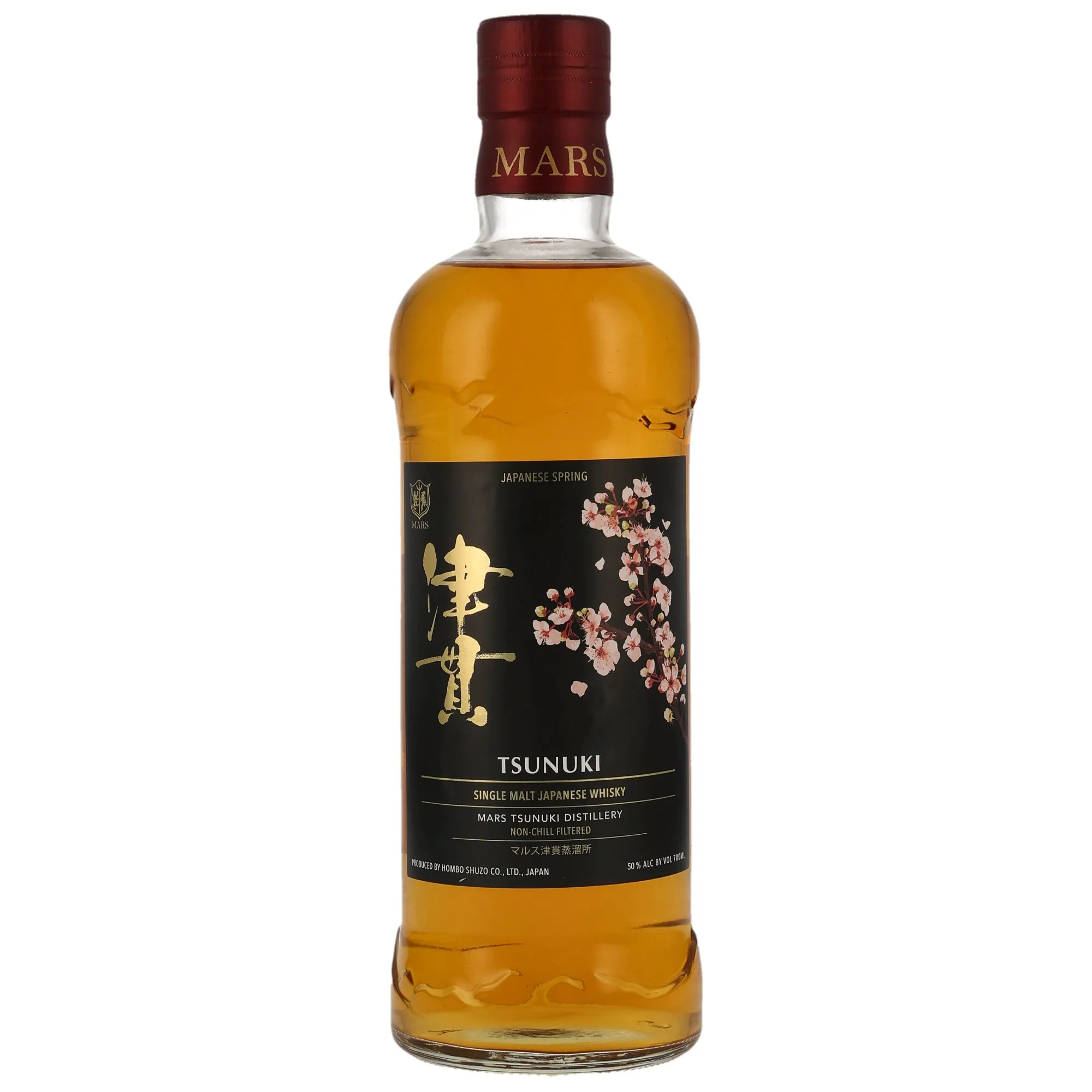 Mars Tsunuki Japanese Spring Whisky, Bourbon, Sherry & Port Cask, 2024, 50%