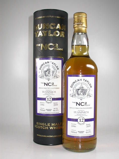 Teaninich 1996/2009 Madeira Finish The NC2 Range Duncan Taylor 46% vol.0,7l