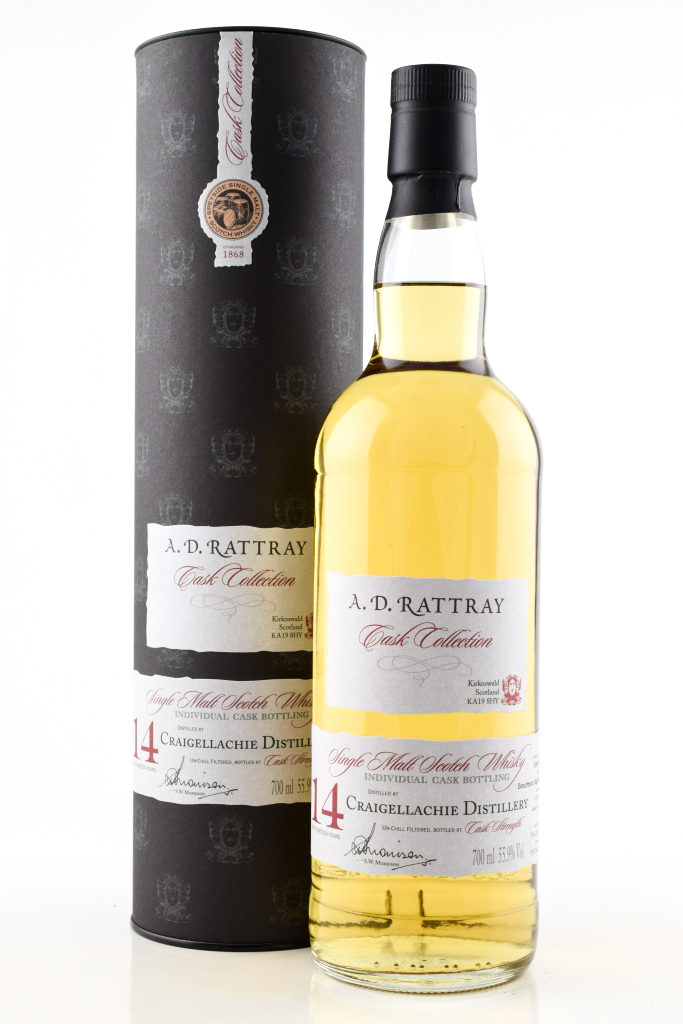Craigellachie 14 Year Old 2002/2017 A.D. Rattray 55.9% vol. 0,7l