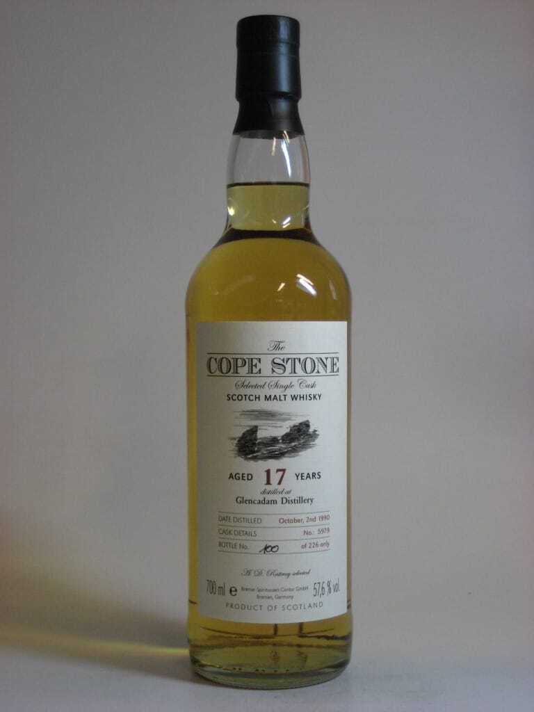 Glencadam 17 Jahre The Cope Stone 1990/2007 Cask #5979 A.D. Rattray 57,6%vol. 0,7l