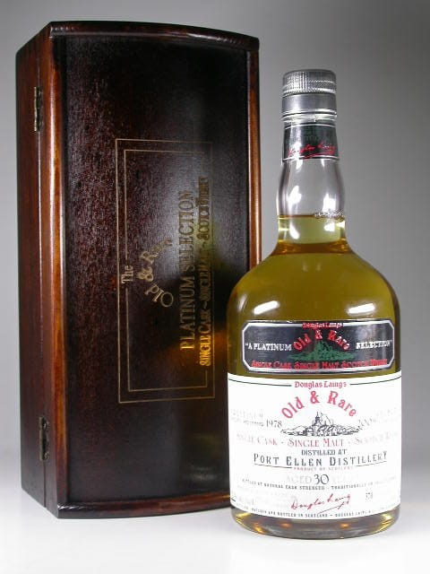 Port Ellen 30 Jahre 1978/2009 Douglas Laing "Platinum Selection" 52,5%vol. 0,7l