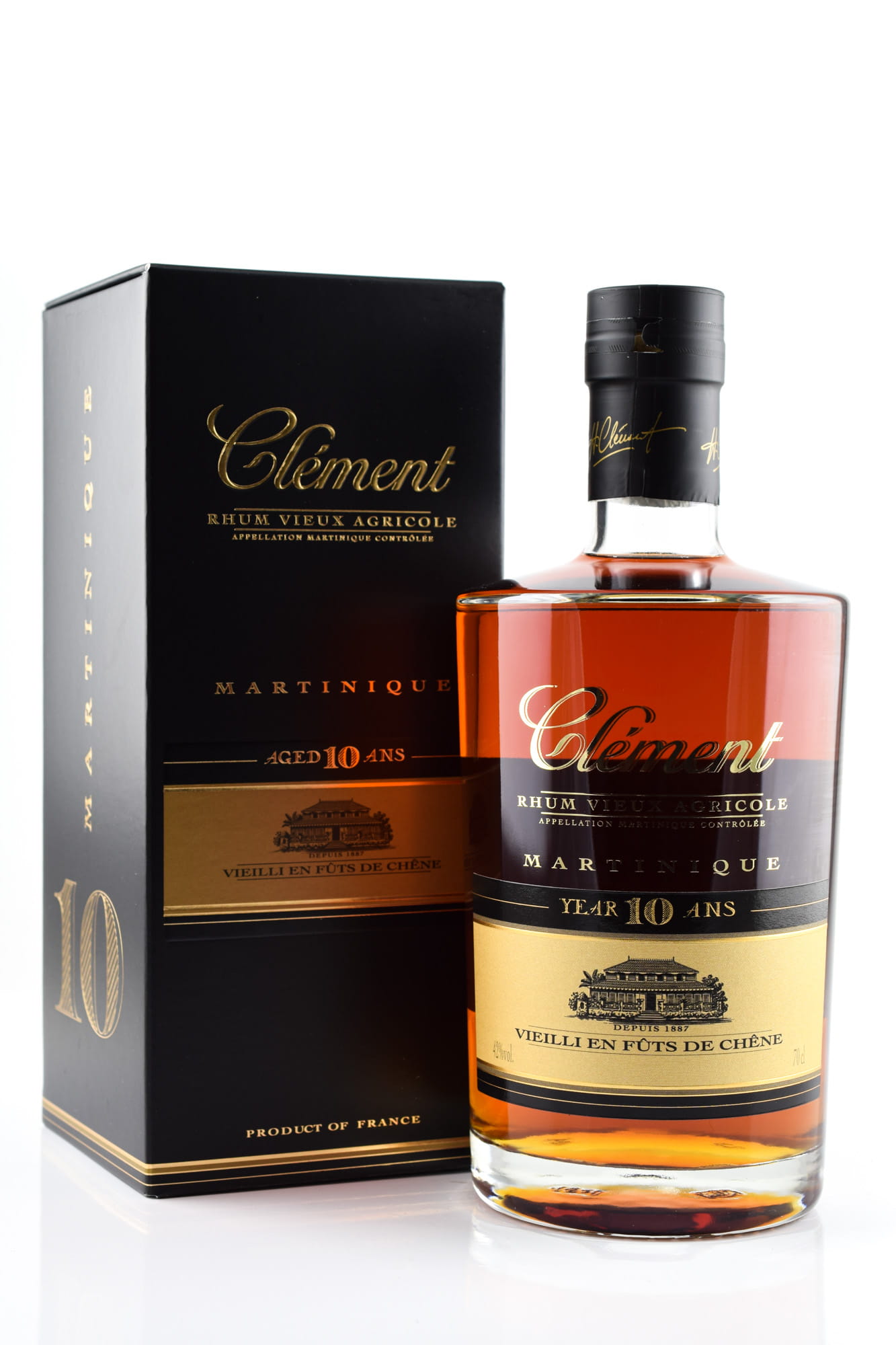 Clément 10 Jahre Rhum Vieux Agricole Clément 10 Jahre Rhum Vieux Agricole