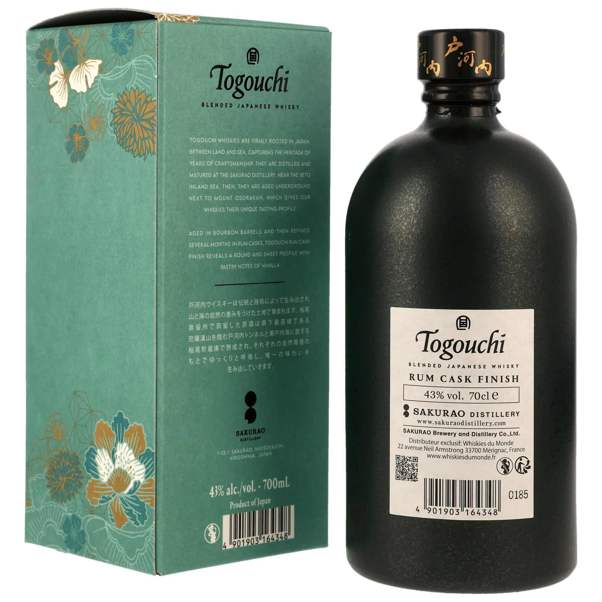 Togouchi Blended Japanese Whisky - Rum Cask Finish