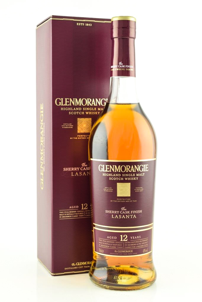 *Glenmorangie 12 Jahre The Lasanta 46%vol. 0,7l - ohne Geschenkpackung