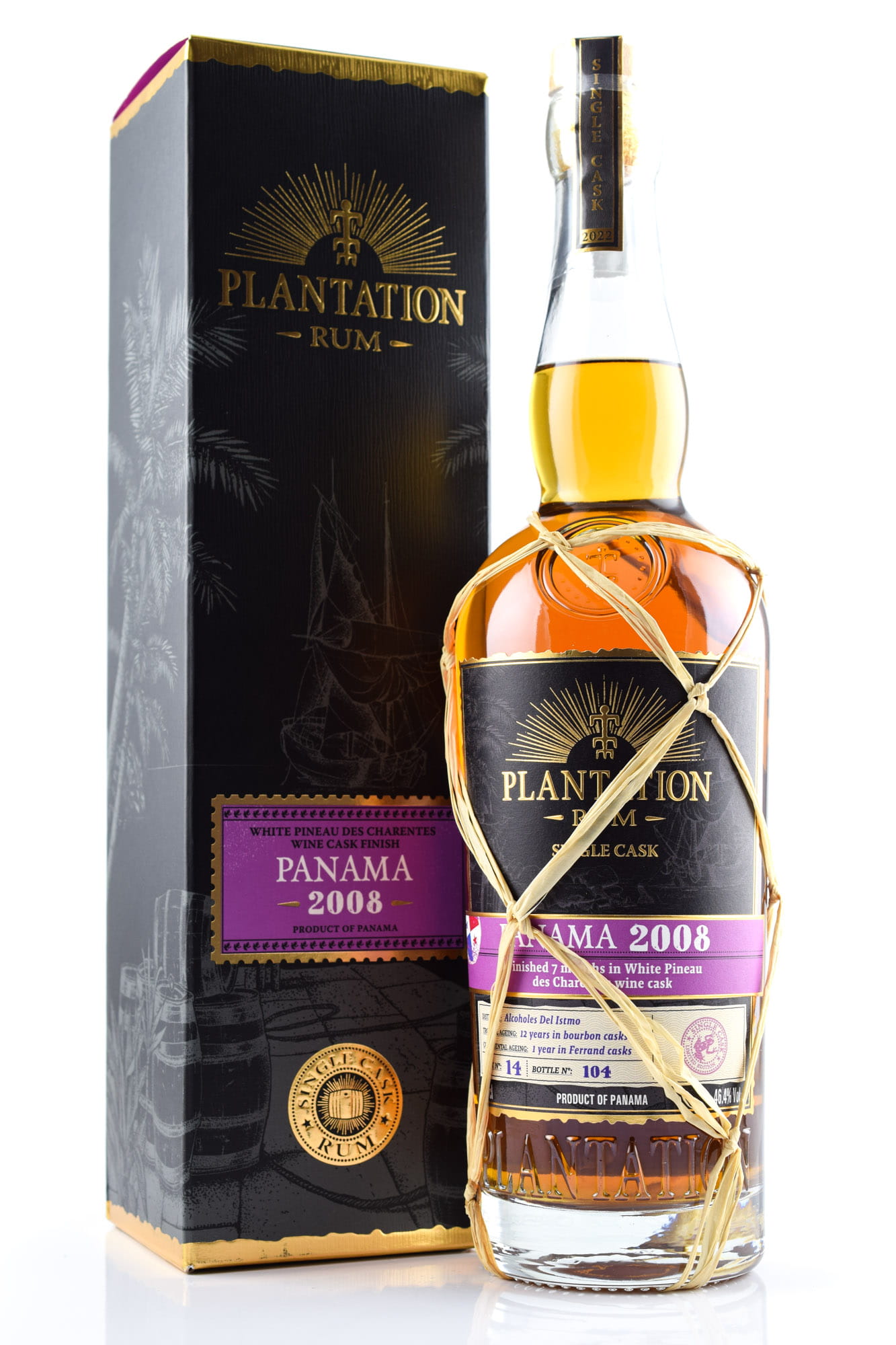 Plantation Panama 2008 White Pineau des Charentes Cask Finish