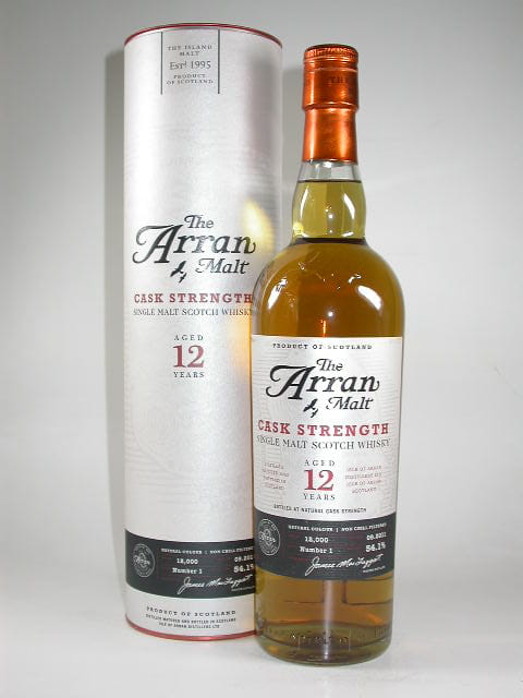 Arran 12 Jahre Batch #1 Cask Strength 54,1%vol. 0,7l
