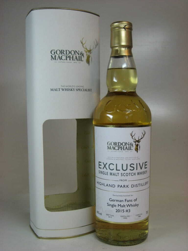 Highland Park 1995/2015 for Germany Gordon & MacPhail 46% vol. 0,7l Highland Park 1995/2015 for Germany Gordon & MacPhail 46% vol. 0,7l