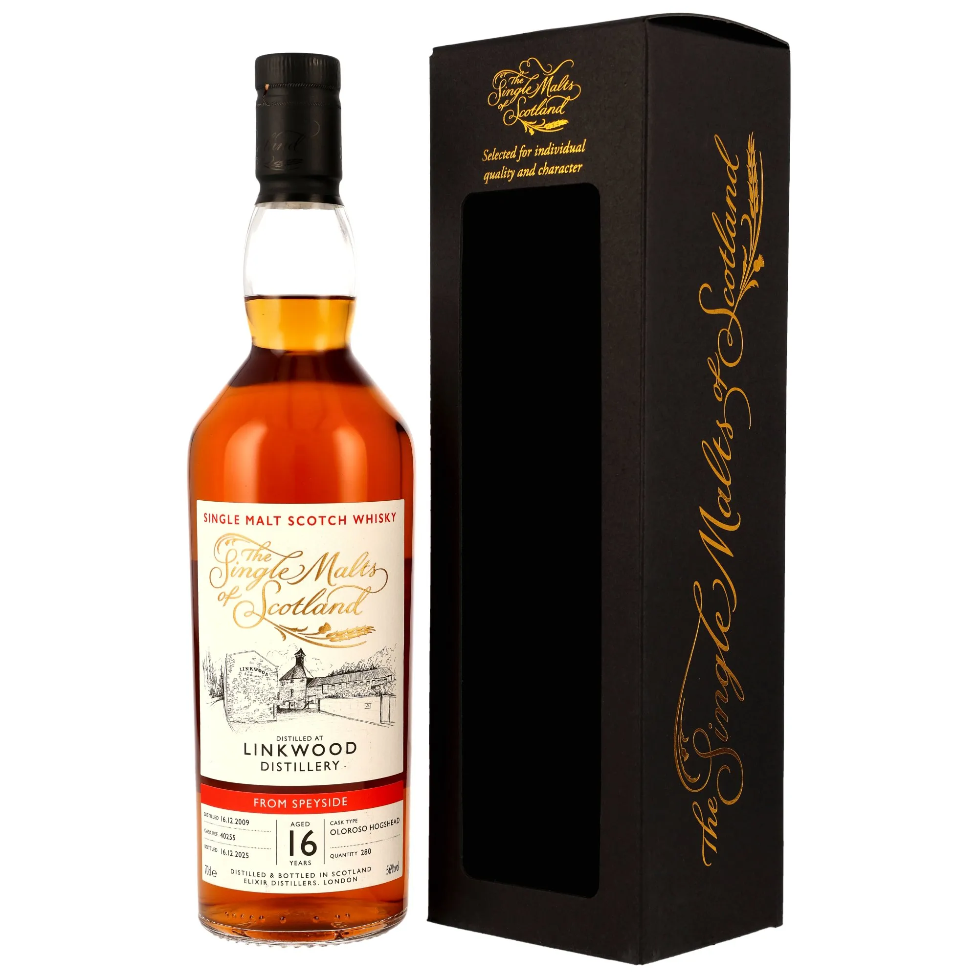 Linkwood 2009/2025 - 16 Year Old - Oloroso Sherry Hogshead #40255 (SMoS)