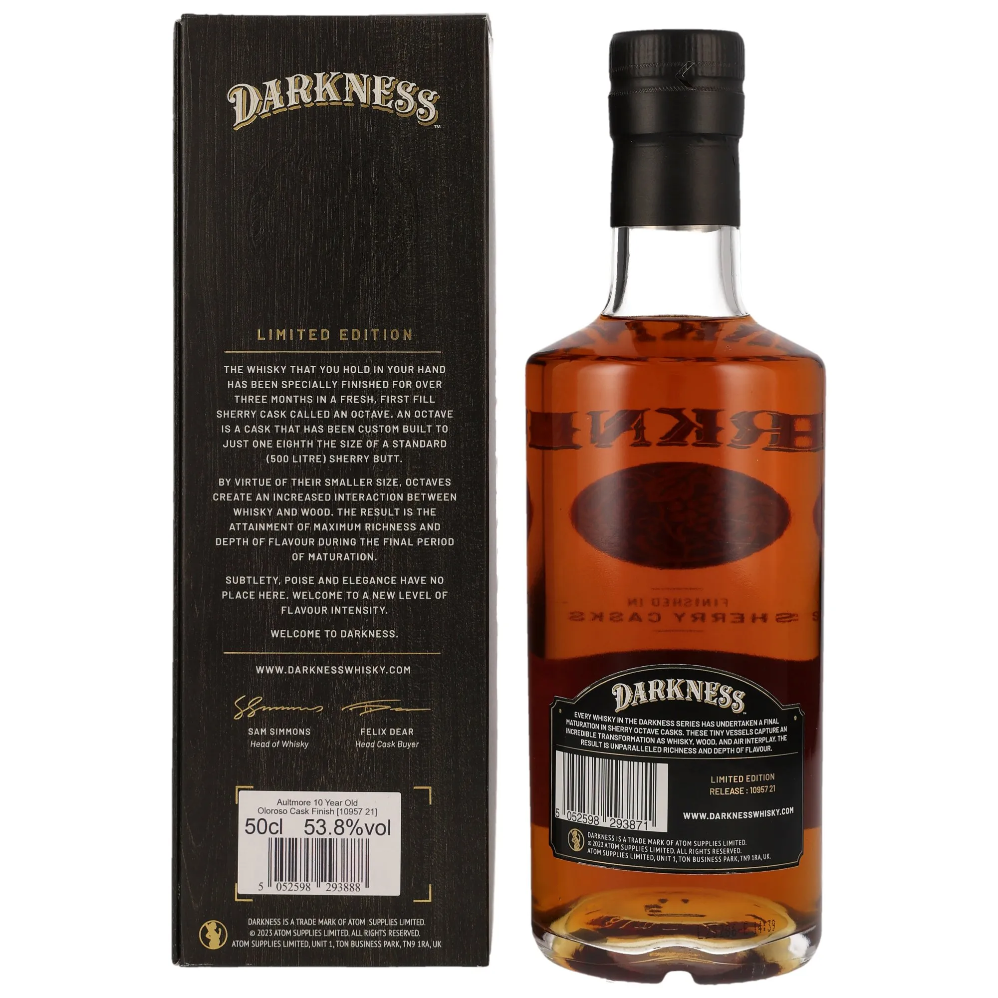 Aultmore 10 Year Old Oloroso Cask - Darkness!