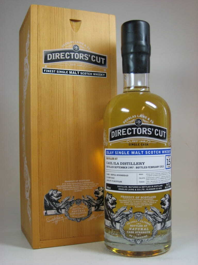Caol Ila 15 Jahre 1997/2013 Refill Hogshead Douglas Laing Director's Cut 56,5%vol. 0,7l