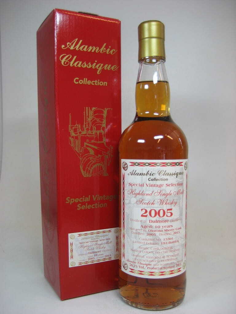Dalmore 10 Jahre 2005/2015 Alambic Classique 56,1%vol. 0,7l Dalmore 10 Jahre 2005/2015 Alambic Classique 56,1%vol. 0,7l