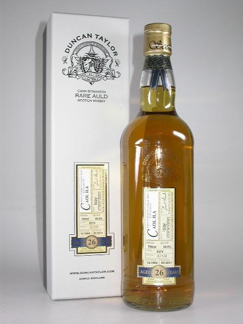 Caol Ila 26 Jahre 1984/2011 Rare Auld Duncan Taylor 55,9%vol. 0,7l