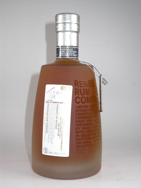 Guyana Rum Diamond 2001/2012 Renegade Rum Co. 46%vol. 0,7l