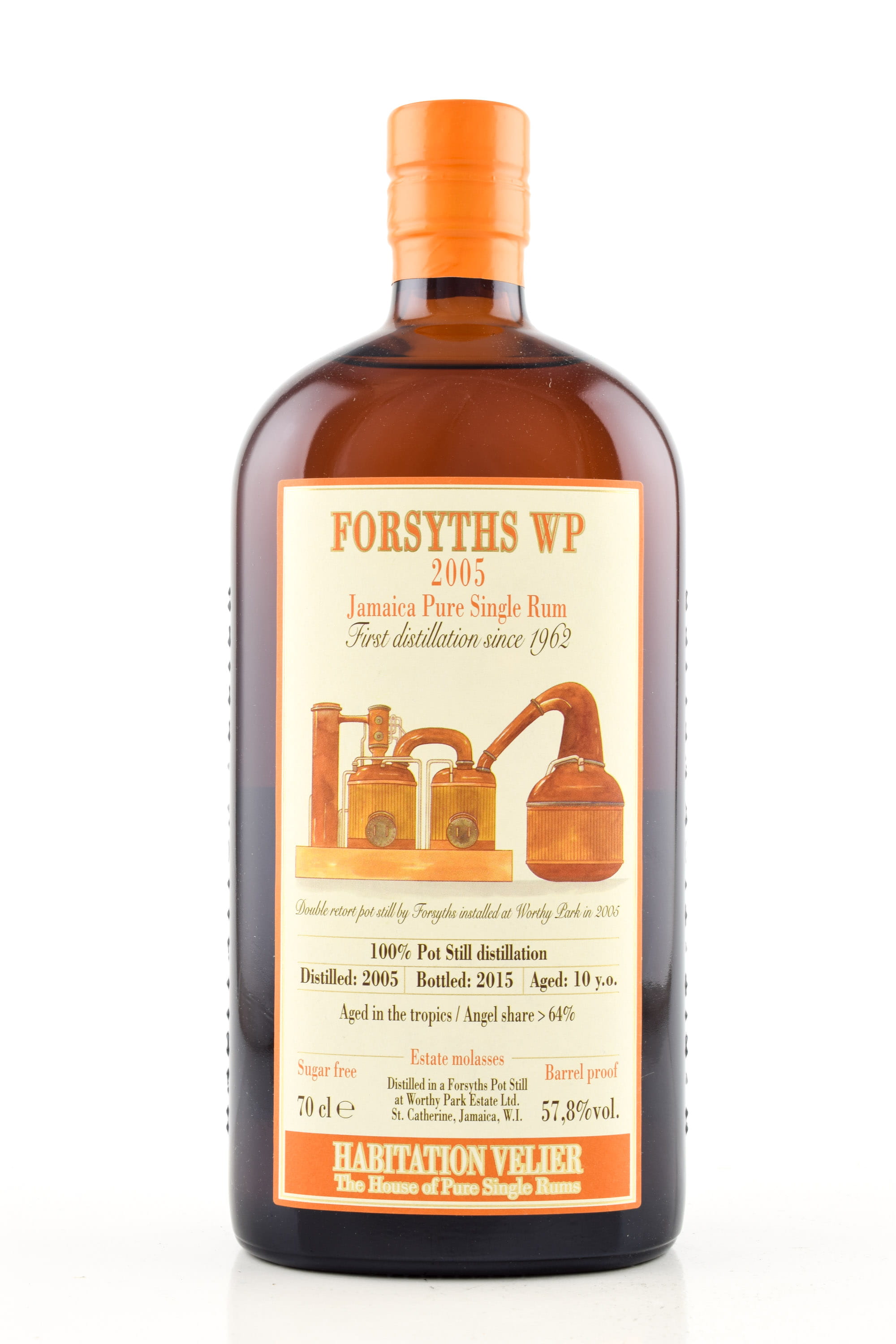 Forsyth WP 2005 Habitation Velier 57.8% vol. 0,7l