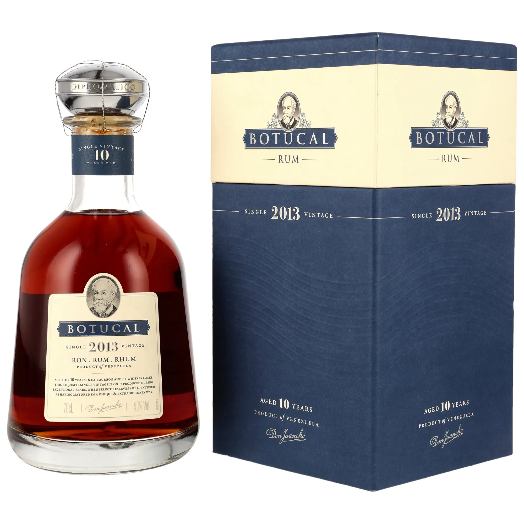 Botucal 2013 - 10 Jahre - Single Vintage Rum Bourbon/Whiskey Casks