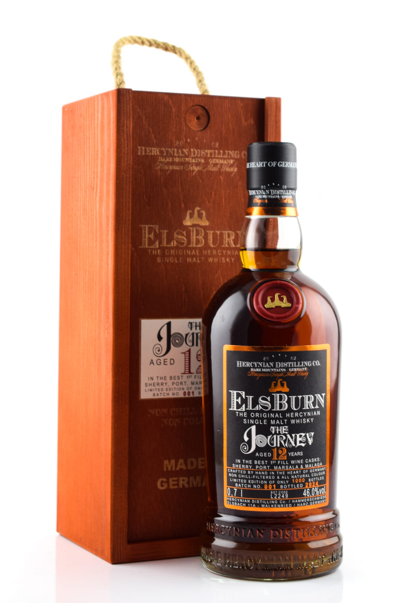 ElsBurn The Journey 12 year old Batch 001