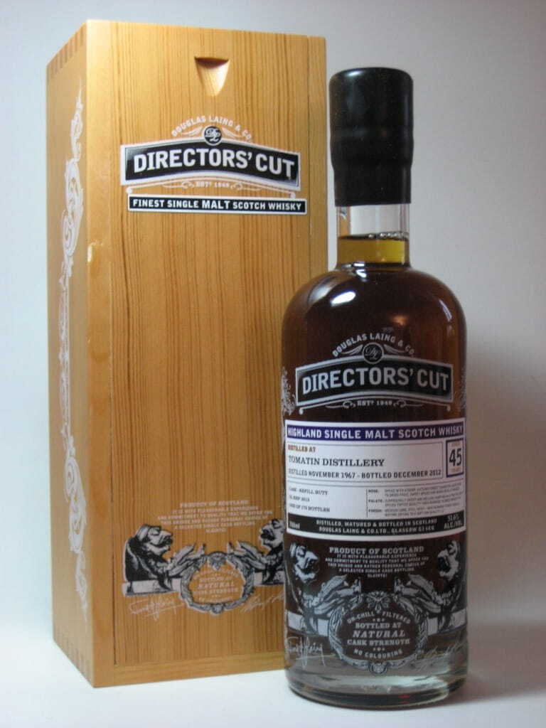 Tomatin 45 Jahre 1967/2012 Refill Butt Douglas Laing Director's Cut 51,6%vol. 0,7l