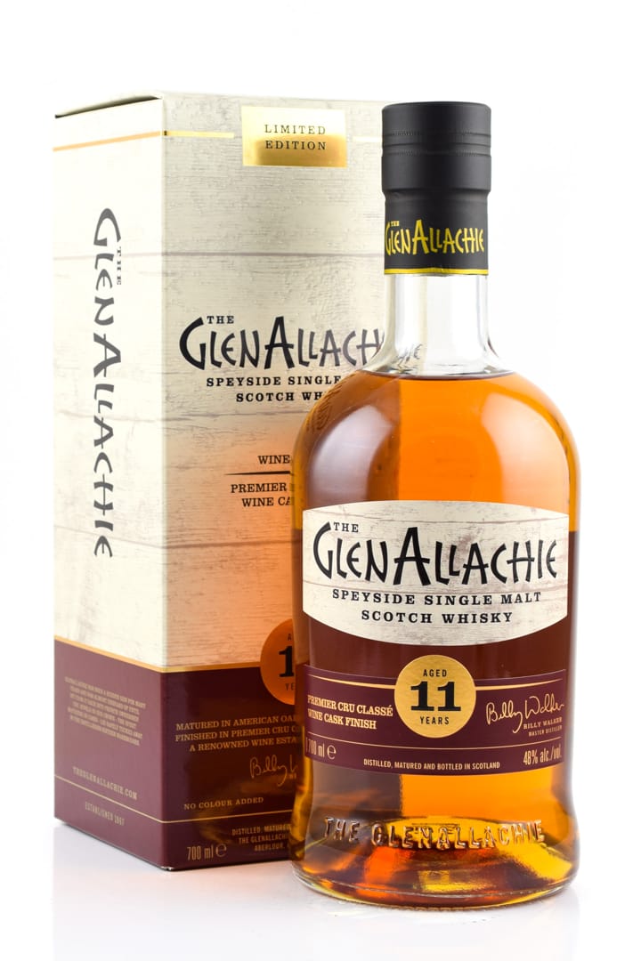 GlenAllachie 11 Jahre Premier Cru Classé Wine Cask Finish