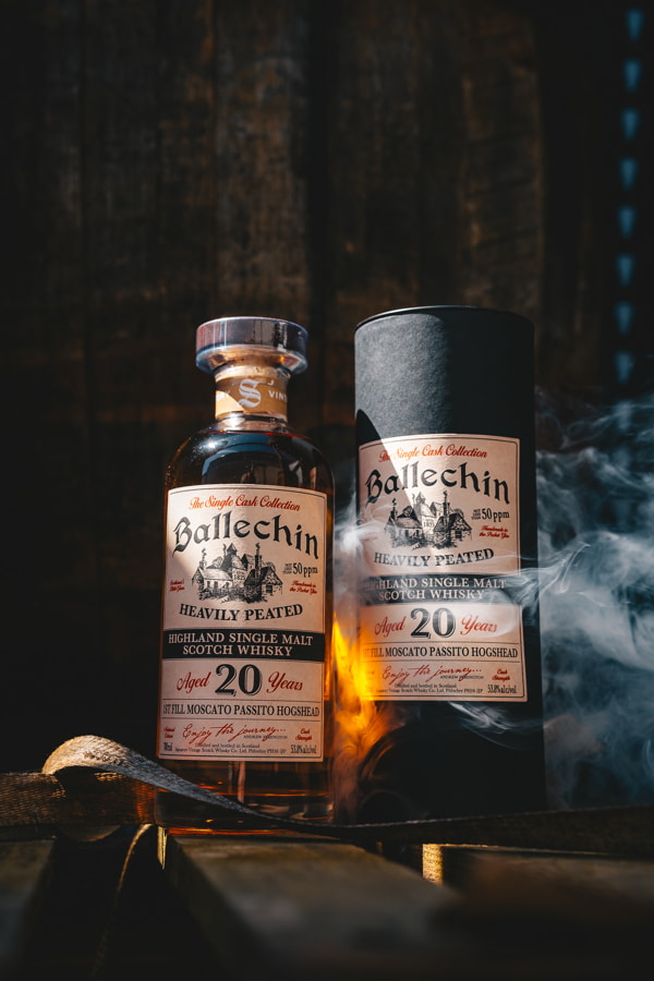 Ballechin 20 Jahre Heavily Peated - 1st-fill Moscato Passito Hogshead #808
