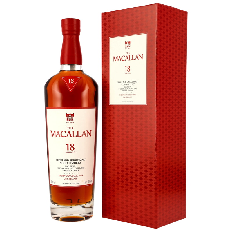 Macallan 18 Jahre Sherry Oak Collection 2025 Release