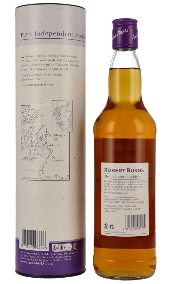 Arran Robert Burns Blended Scotch