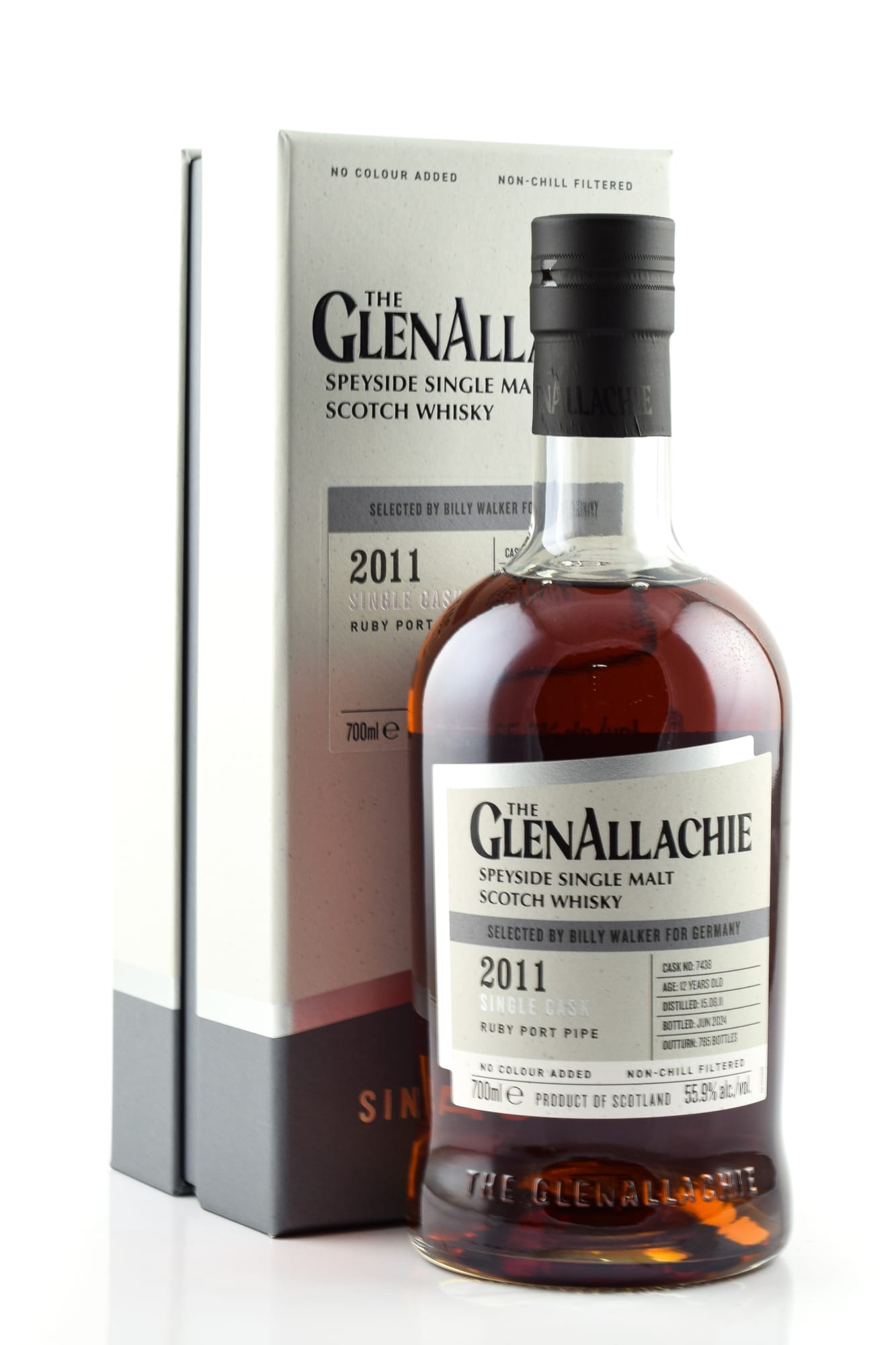 GlenAllachie 12 Jahre 2011/2024 Ruby Port Pipe #7438