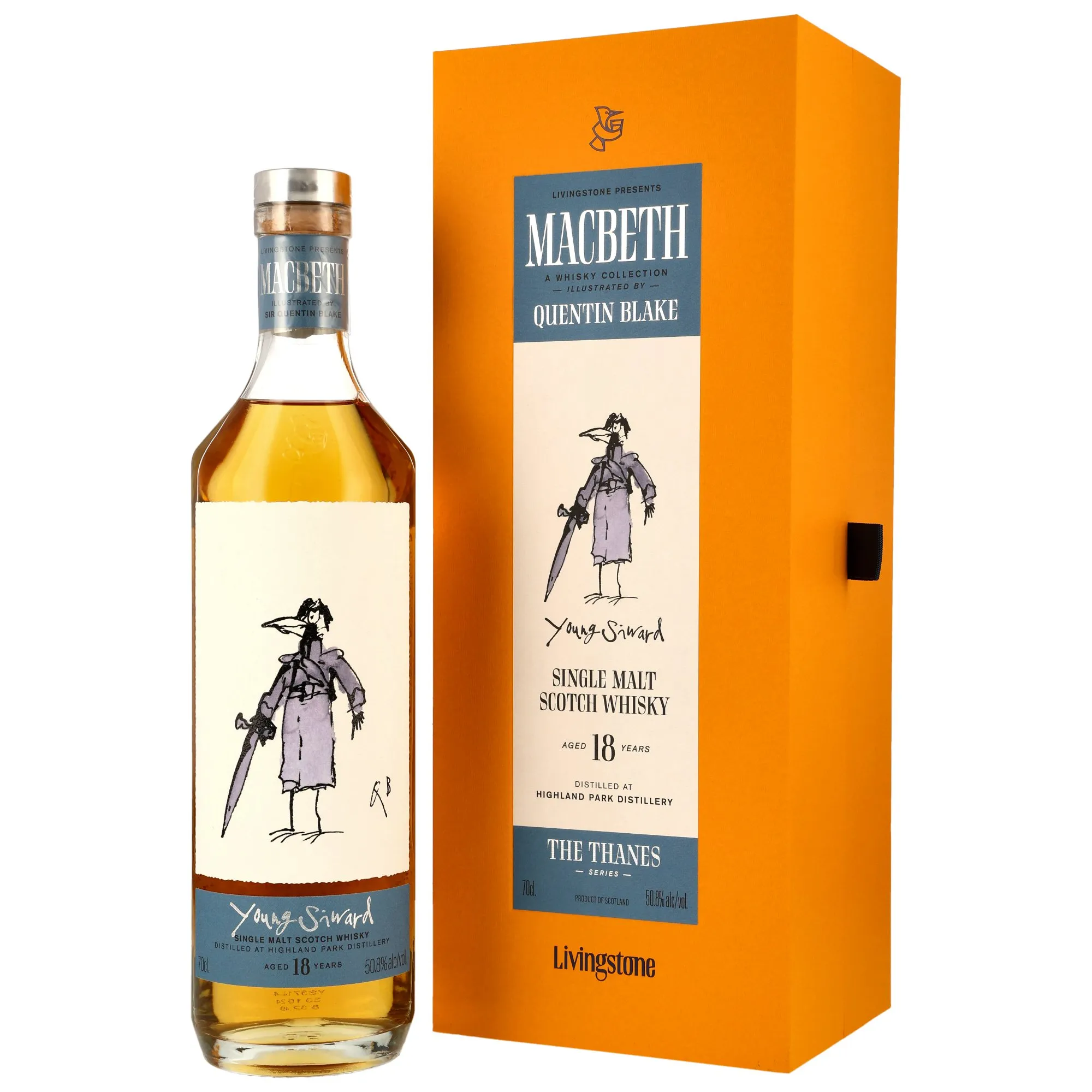 HIGHLAND PARK 18 ans Young Siward Macbeth Act Two Elixir Distillers 18 Year Old, Refill Hogshead Cask, 2005, Elixir Distillers, 50.8%