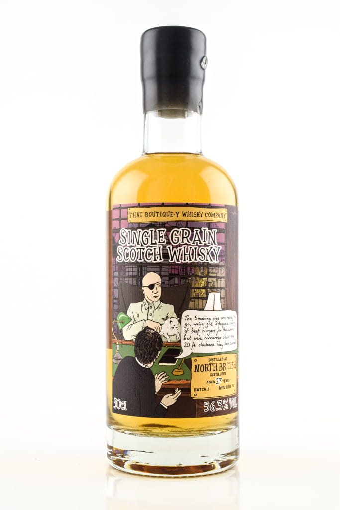 North British 27 Jahre Batch 3 That Boutique-y Whisky Company 56,3%vol. 0,5l