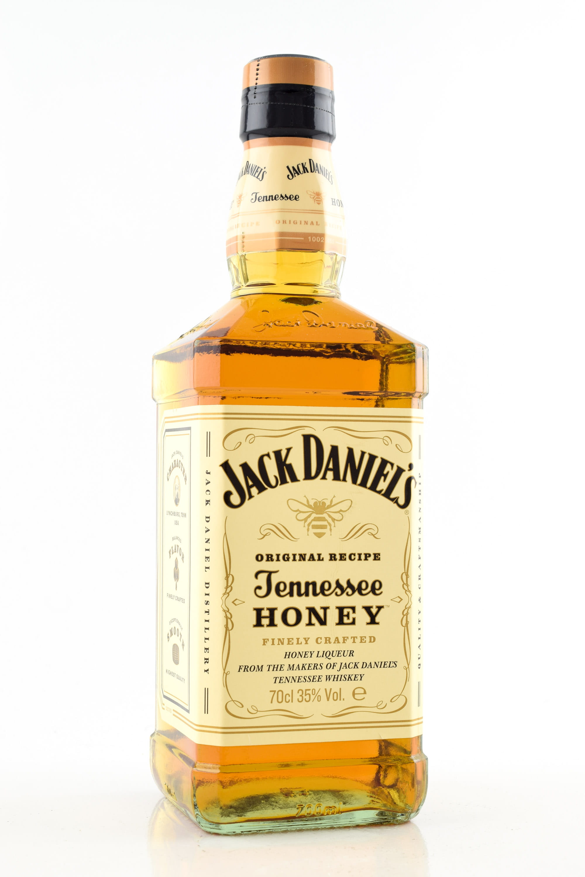 Jack Daniel's Tennessee Honey 35% vol. 0.7l with 2 glasses
